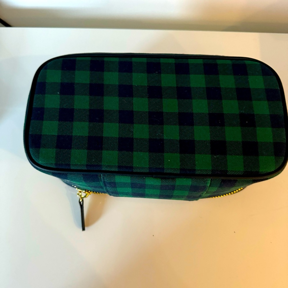 Stoney Clover Lane Dear Diary Plaid Open Top Pouch - Picture 3 of 9